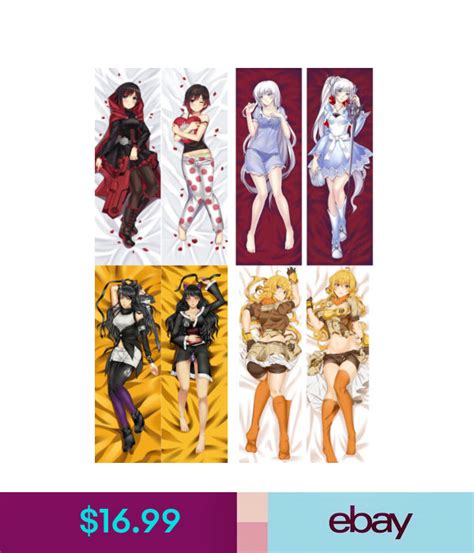 Pillows Rwby Yang Xiao Long Ruby Rose Dakimakura Pillow Case Hugging