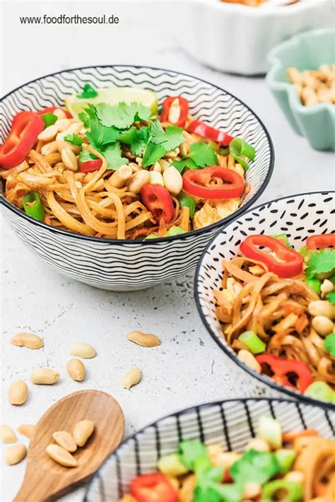 Pad Thai Rezept Vegetarisch Schnell Und Einfach