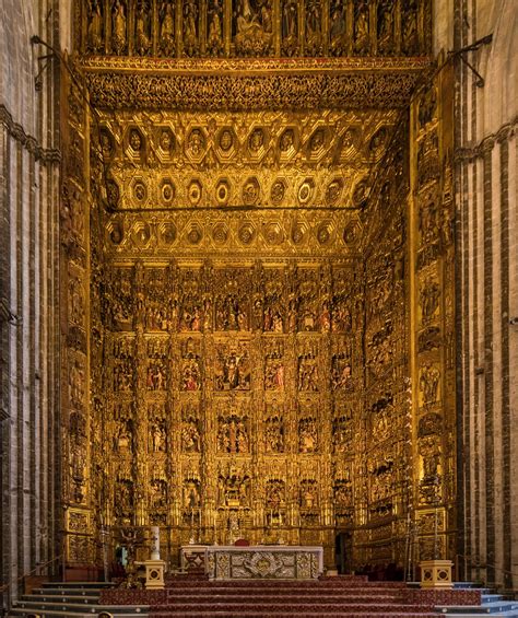 Arte Rom Nico G Tico El Retablo Mayor De La Catedral De Sevilla