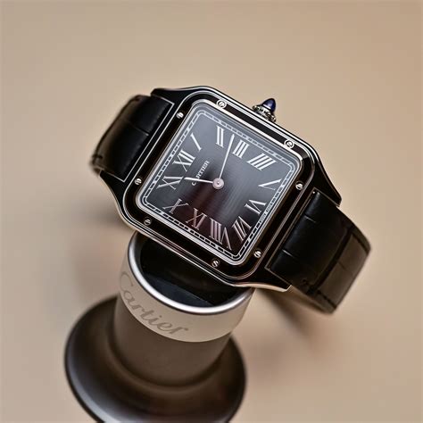 Cartier Santos Dumont Black Lacquer Atelier Yuwa Ciao Jp