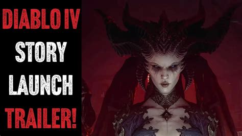 Diablo Iv Story Trailer Review Youtube