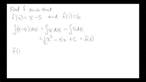 Basic Antiderivatives Part 3 Youtube