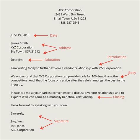 47 Components Of Business Letter Kattrinaavsta