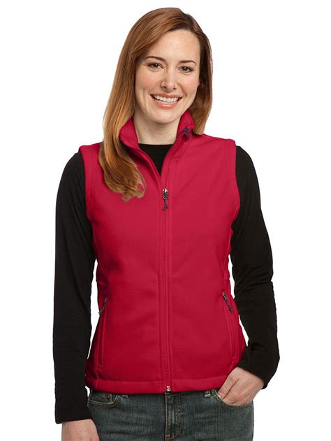 Port Authority - Port Authority Women's Soft Fleece Zipper Pocket Vest - Walmart.com