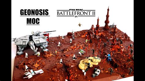 Huge Lego Star Wars Geonosis Moc Battlefront Moc Epic Lego Moc