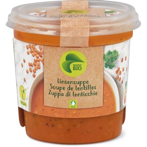 Migros Bio Zuppa Di Lenticchie Migros