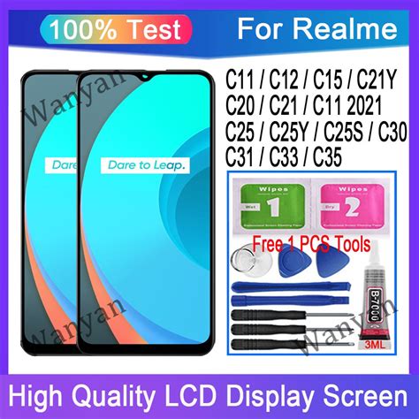 Original Realme C11 2020 C12 C15 C21Y C25 C25Y C25s C20 C21 C30 C33 C31