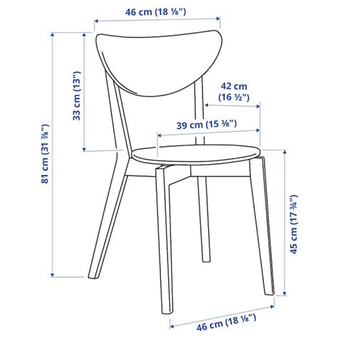 Nordmyra Chair White Birch Ikea