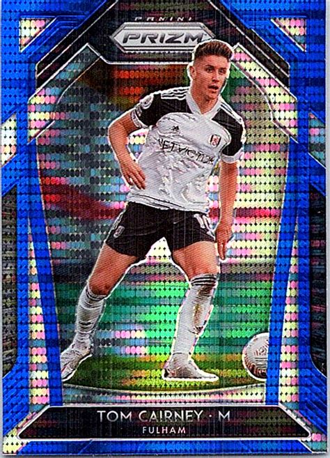 Panini Prizm Premier League Blue Pulsar Tom Cairney Ebay