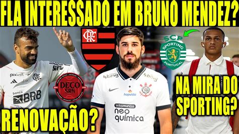 Flamengo Interessado Em Bruno Mendez Wesley Na Mira Do Sporting