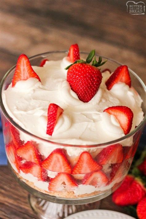 Quick And Easy Strawberry Trifle Recipe Is A Delicious Dessert Layered