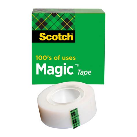 3m 810 Scotch Office Tape: 3M™ Scotch™, 810, 3/4 in x 108 ft, 1 in Tape ...