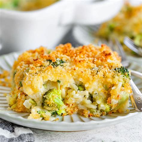 Broccoli Rice Casserole Recipe Mom On Timeout