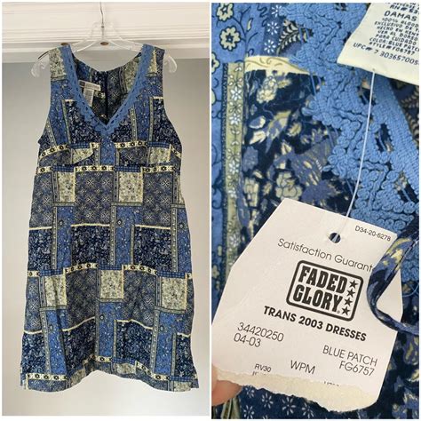 Nwt Deadstock Faded Glory Early 2000s Dress Depop