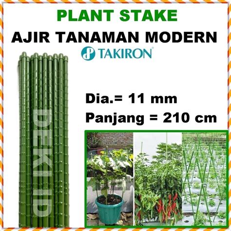 Jual Plant Stake 11 Mm X 210 Cm Ajir Tanaman Takiron Penyangga Turus