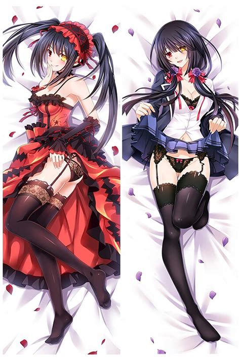 Anime Dakimakura Date A Live Tokisaki Kurumi Hugging Body Pillow Case