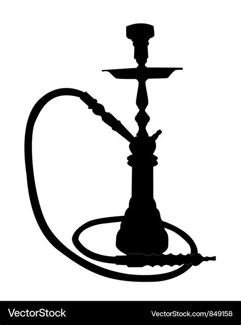 Hookah Royalty Free Vector Image Vectorstock