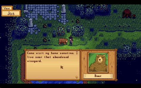 Everything You Need To Know About The Bear In Stardew Valley Expanded