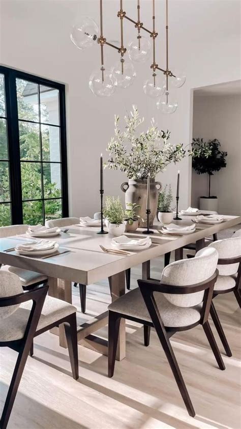 Home Inspo Minimalist Dining Room Dining Room Decor Modern Dining