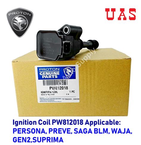 PROTON Plug Ignition Coil For PROTON Saga BLM Preve Waja Gen2