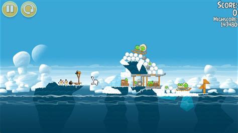 Angry Birds Seasons Arctic Eggspedition Level 1 13 144060 Youtube