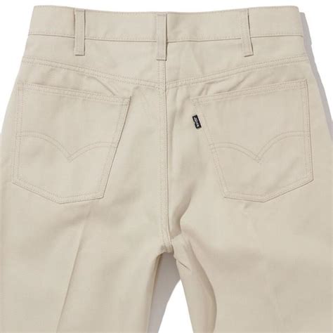 リーバイス ステイプレスト フレア LEVIS STA PREST FLARE BEIGE a35520001 Blacks22H2393