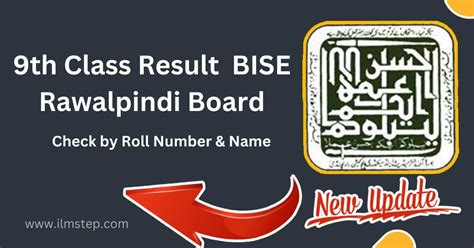 Th Class Result Bise Rawalpindi Board Ilmstep