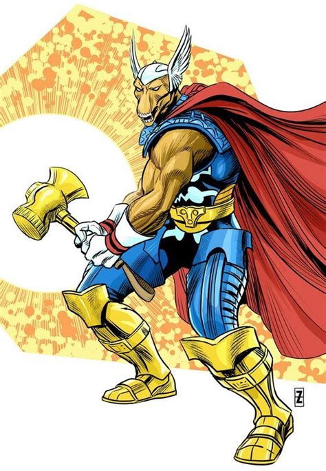 Beta Ray Bill By Patrick Zircher Patrickzircher Betaraybill