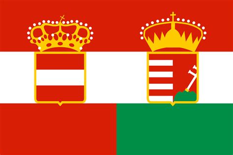 Flag Of Austria Hungary But I Fixed The Crooked Cross On The Hungarian