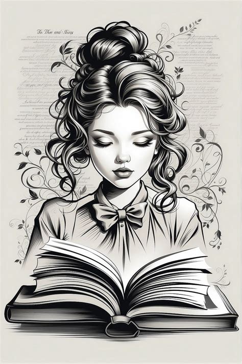Download Woman Book Reading Royalty Free Stock Illustration Image