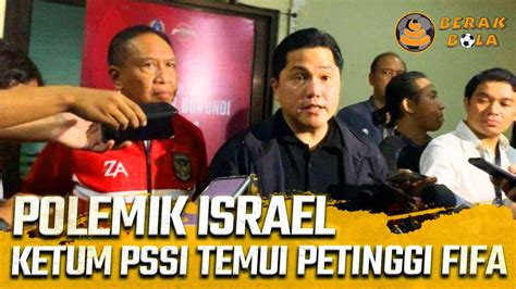 ERICK THOHIR SIAP BERNEGOSIASI DENGAN FIFA TERKAIT PIALA DUNIA U 20 DI