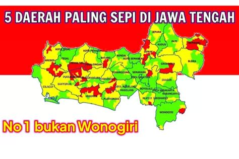 Mengintip 5 Kota Tersepi Di Jawa Tengah Ternyata Nomor 1 Bukan