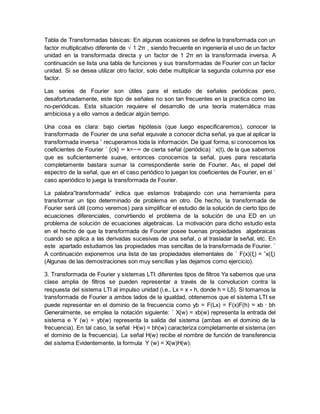 Transformada De Fourier Pdf