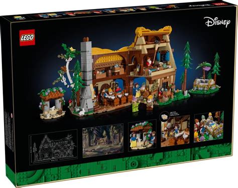 Vásárlás LEGO Disney Hófehérke és a hét törpe házikója 43242