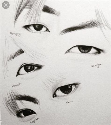 Pin de amazingworldofKpop em Amazing stuff Lápis de desenho Olhos