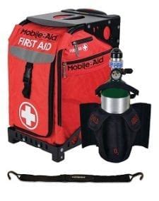 Mobileaid Trauma Bls Basic Life Support Easy Roll First Aid Cart With