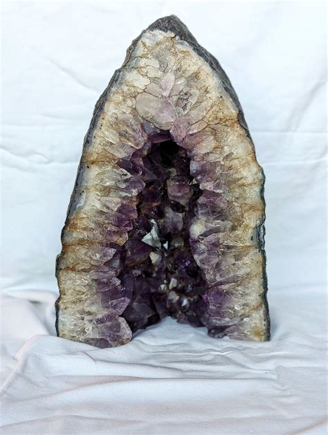 Amethyst Druse Kristall Edelstein Achat Geode Bergkristall Quarz Ebay