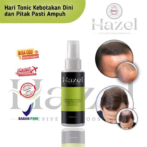 Jual Penumbuh Rambut Botak Merangsang Pertumbuhan Rambut Hazel Hair