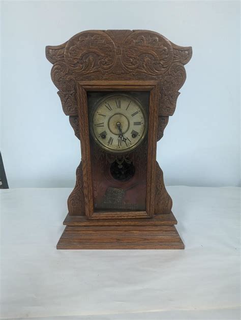 Wm L Gilbert Mantle Clock Made In Usa