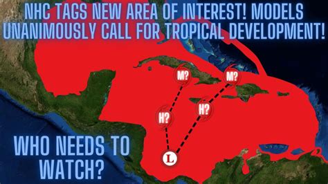 Nhc Tags New Area Of Interest Every Model Calls For Tropical