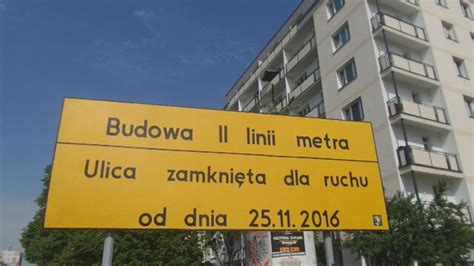 Budowa Metra Zamiesza Na Woli Zamkn Wa N Ulic Tvn Warszawa