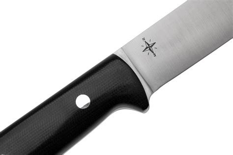 Bark River Kephart Cpm V Black Canvas Micarta Cuchillo Fijo Para