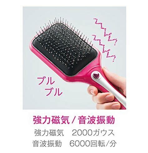 Koizumi Bijouna Ultrasonic Vibration Magnetic Battery Reset Brush Vivid