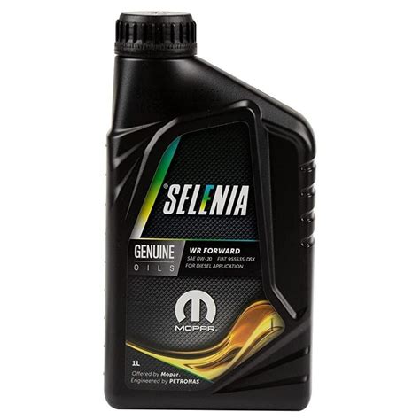 Olio Motore Mopar Selenia Wr Forward Sae W Lt Ricambi Auto Smc