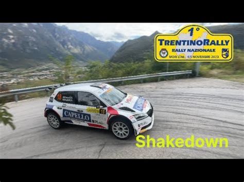 Video Rally Trentino 2023 Shakedown