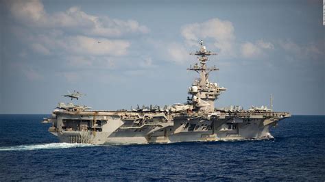 Uss Theodore Roosevelt Commander Of Aircraft Carrier Hit By