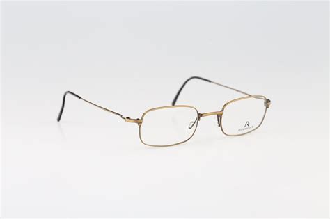 Rodenstock R 4264 A Vintage 90s Lightweight Antique Gold Etsy