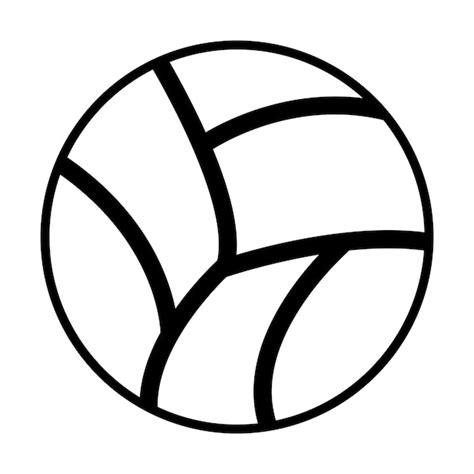 Premium Vector Volley Icon Illustration Vector