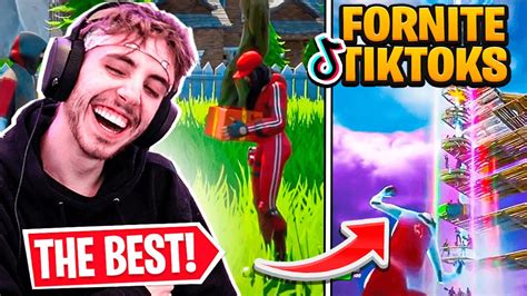 Reacting To The Funniest Fortnite Tiktoks Youtube