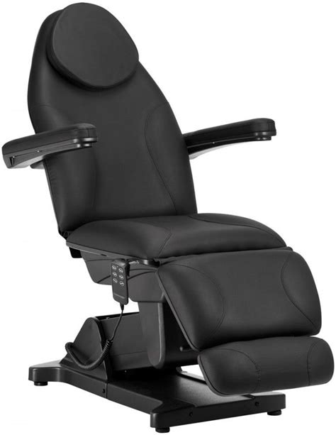 Fotel Kosmetyczny Elektryczny Sillon Basic 3 Siln Czarny 146498